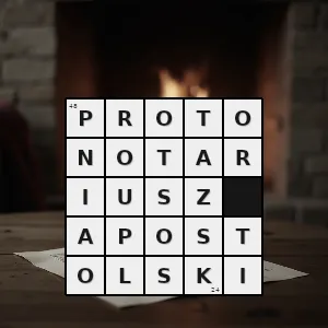 Hasło krzyżówkowe ksiądz obdarzony honorowym odznaczeniem kościelnym przyznawanym do 2014 roku - protonotariusz apostolski – rozwiązanie, synonimy, podpowiedzi i definicje krzyżówkowe